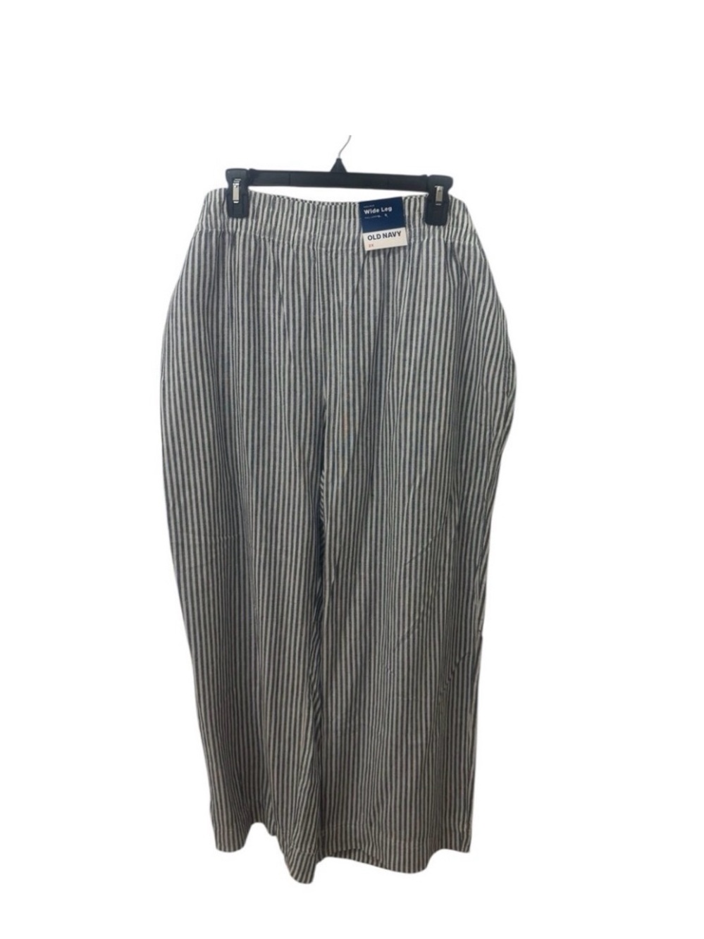 Old Navy Striped Linen Blend Wide Leg Pants Size 2X - Picture 4 of 5